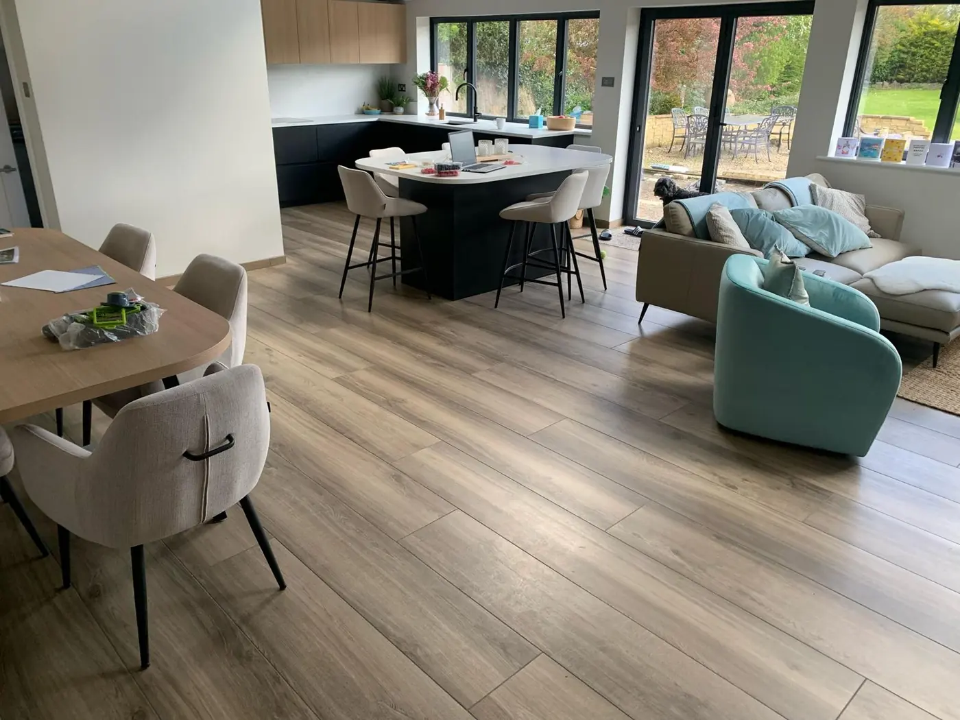 Floor at the Bicester project